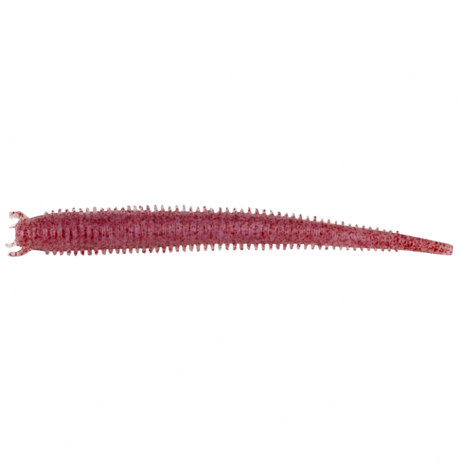 Berkley Gulp!® Saltwater Fat Sandworm (Clear Red Fleck) 