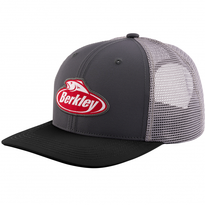 Berkley Performance Trucker Cap (Charcoal Black/Grey) 