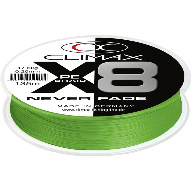 Climax PE X8 Neverfade (chartreuse) 