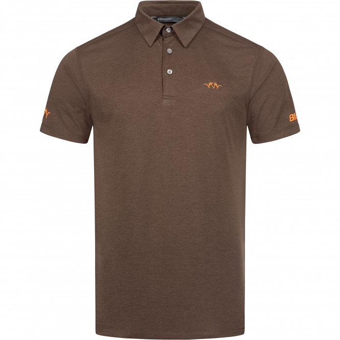 Competition Polo Shirt Men (Dark Brown) 