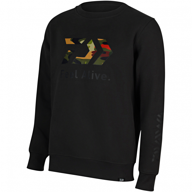 Daiwa Men's D-Vec Crew Neck Camo 
