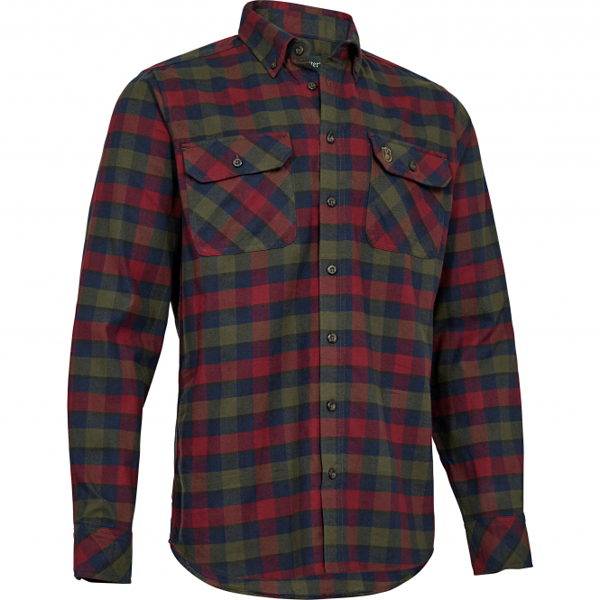 Deerhunter Cooper Shirt Men (Red Check) 