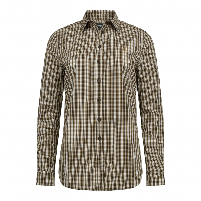 Deerhunter Lady Bridget Shirt Women’s (Brown Check) 