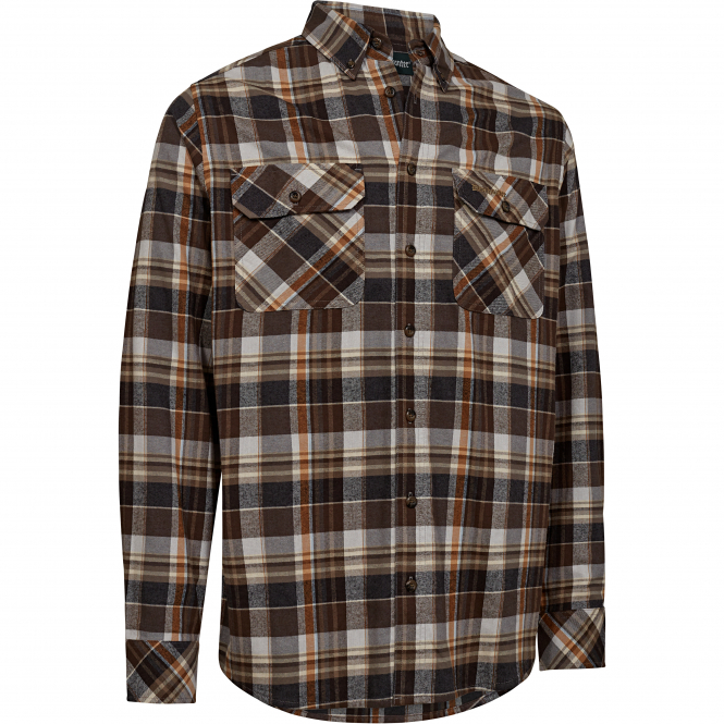 Deerhunter Robert Shirt Men (Brown Check) 