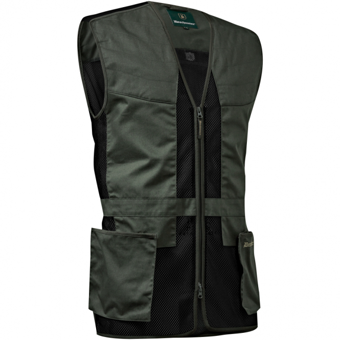 Deerhunter Unisex Atlas Shooting Vest, With Mesh (Timber) 