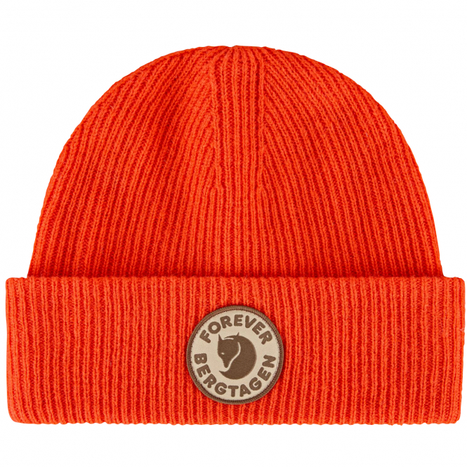 Fjällräven Bergtagen Forever Wool Beanie Unisex (Flame Orange) 