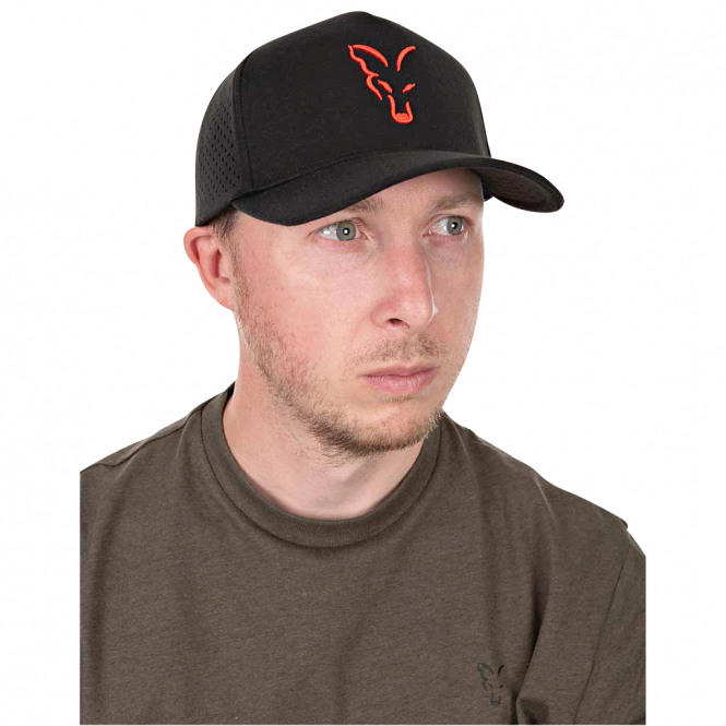 Fox Collection Baseball Caps (black/orange) 