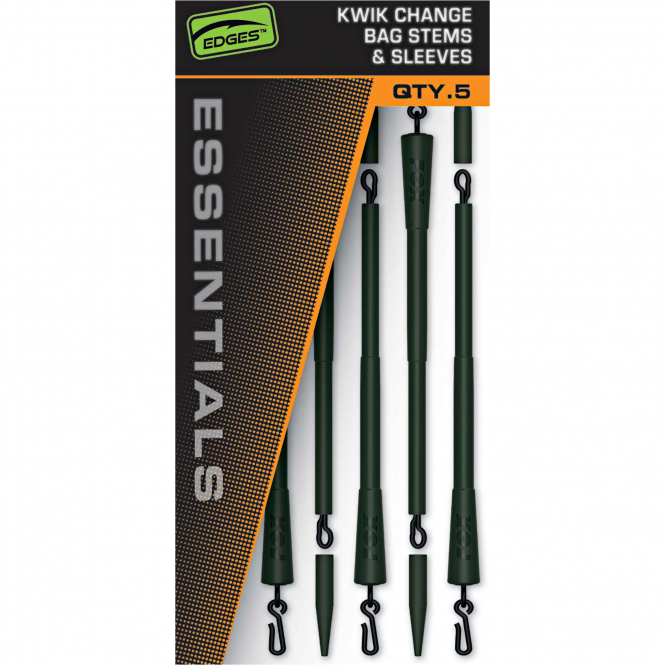 Fox EDGES™ Essentials Kwik Change Bag Stems & Sleeves 