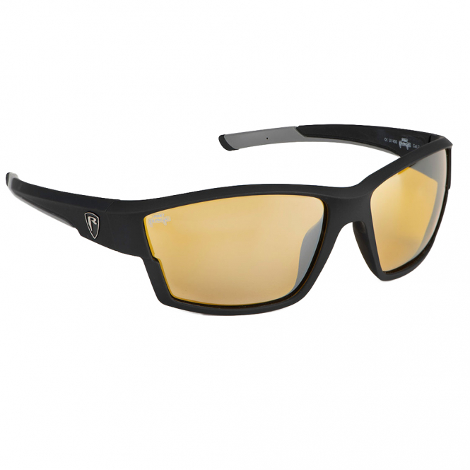 Fox Rage Eyewear (matte black frame, amber lenses) 
