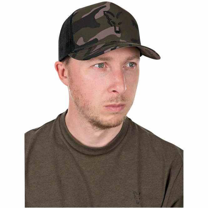 Fox Trucker Cap (Black Camo) 