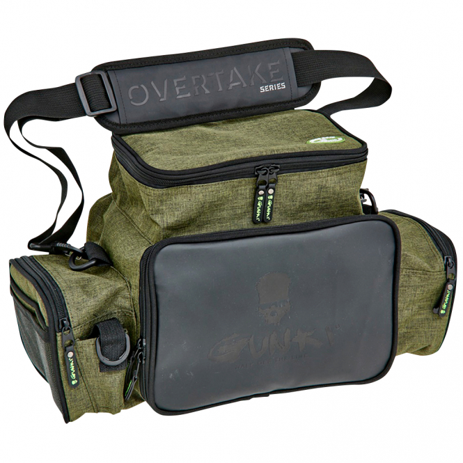 Gunki Overtake Box Bag-Front Stripes 