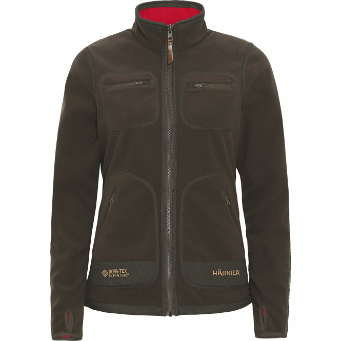 Härkila Kamko Fleece Jacket Women (Brown/Red) 