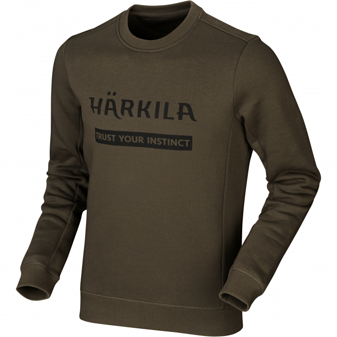 Härkila Men's Sweatshirt Logo (willow green) 