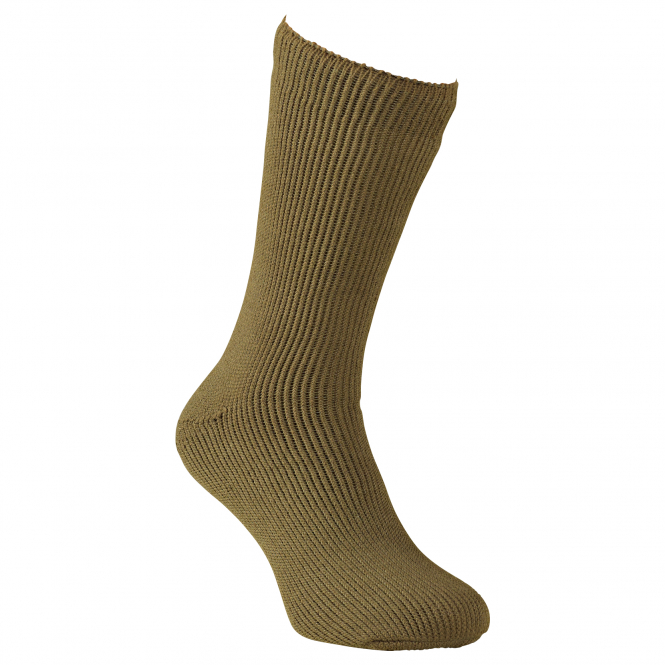 Heat Max No More Winter Blues Thermal Socks Unisex, Standard Length (Olive) 