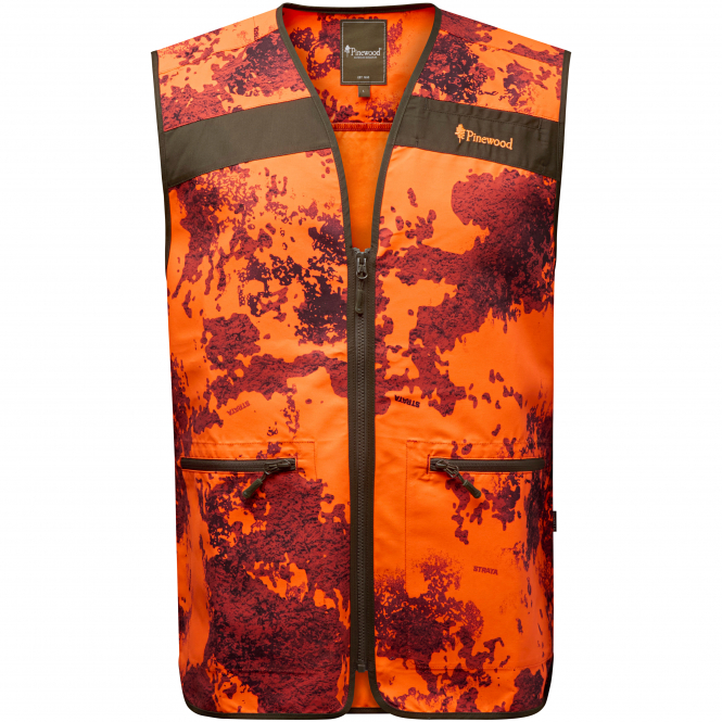 Hunters Camou Vest Unisex (Strata Blaze) 