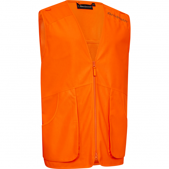 Hunting Mesh Safety Waistcoat (Safety Orange) 