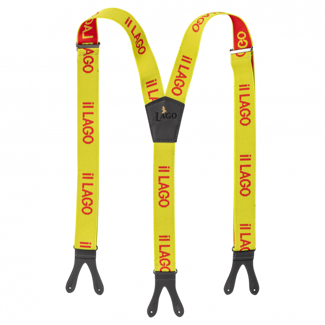 il Lago Keiler Pro Braces Men (Yellow/Red) 