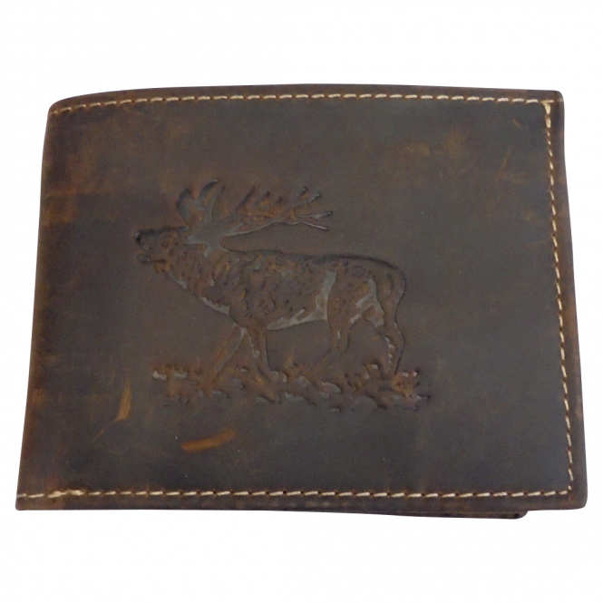 il Lago Passion Wallet with deer motif 