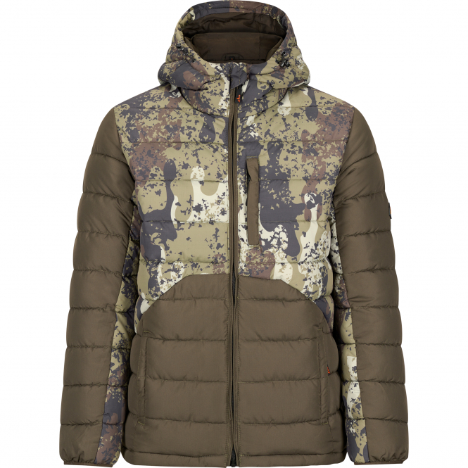 il Lago Prestige Audna Quilted Jacket Men (Olive/Camouflage) 