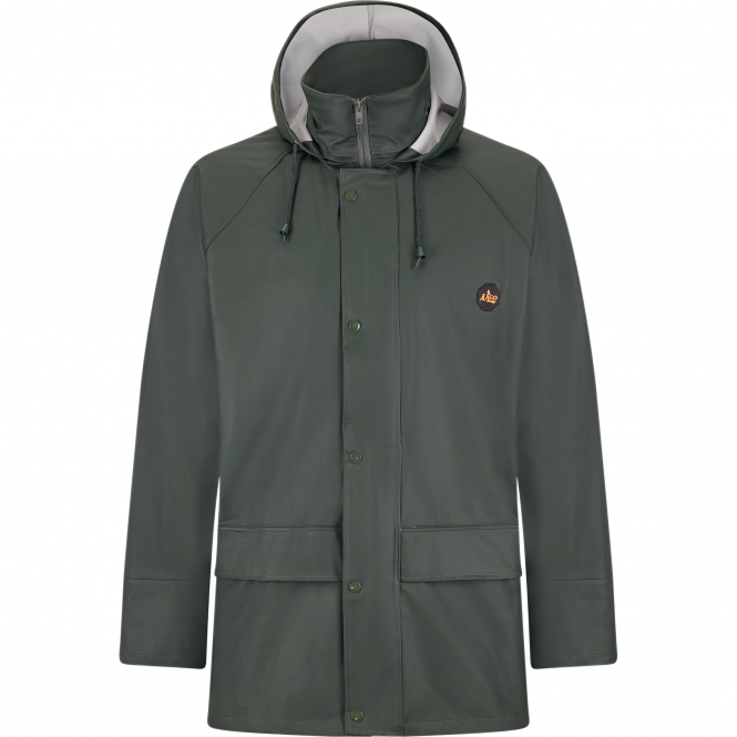 il Lago Prestige Drau Rain Jacket Unisex (Olive Grey) 