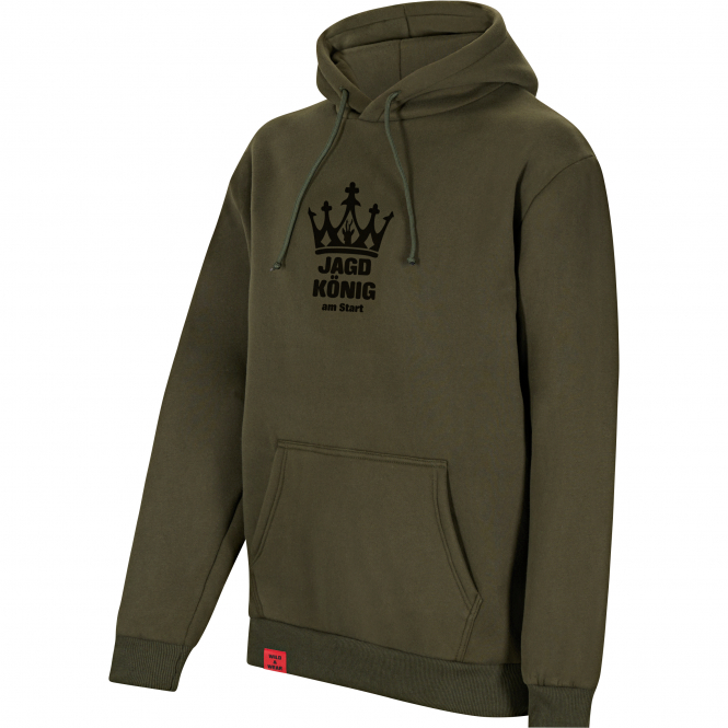 il Lago Prestige Hoodie ‘Jagdkönig’ Men (Olive) 