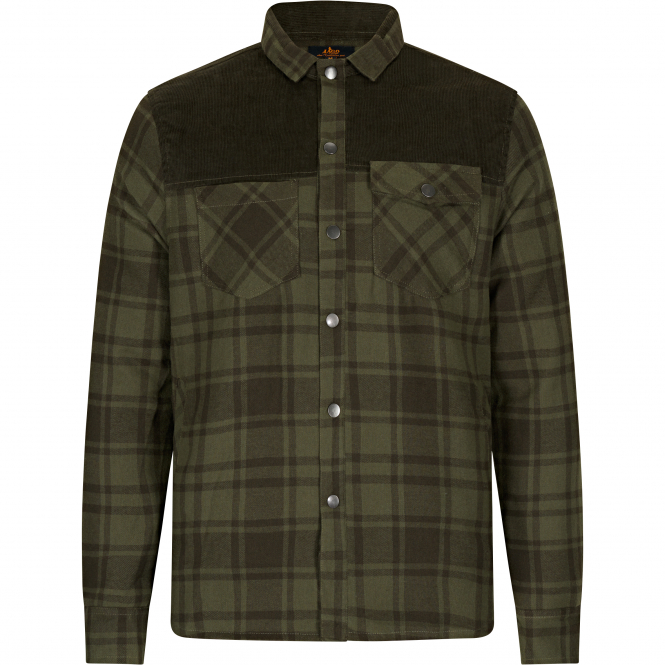 il Lago Prestige Lumberjack Shirt Hamra Men (Olive) 