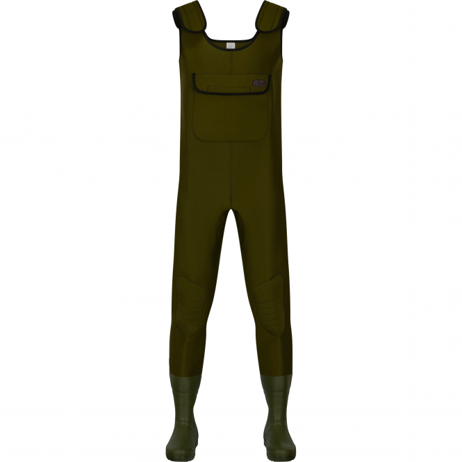 il Lago Prestige Neoprene Waders For Men (Olive) 