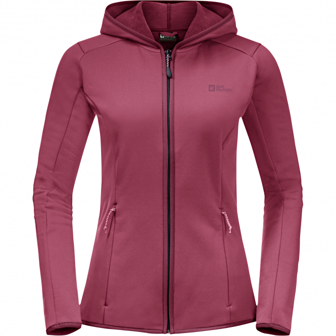 Jack Wolfskin Baiselberg Hooded FZ W Women (Sangria Red) 