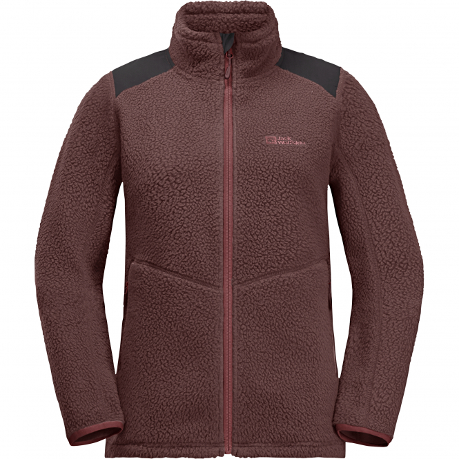 Jack Wolfskin Kammweg Pile Fz W Women (Dark Maroon) 