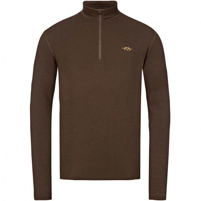Jonar HZ Merino Base Long Sleeve Men (Dark Brown) 