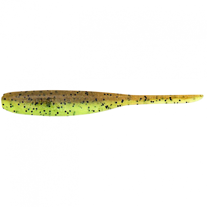 Keitech Shad Impact (Green Pumpkin / Chartreuse) 