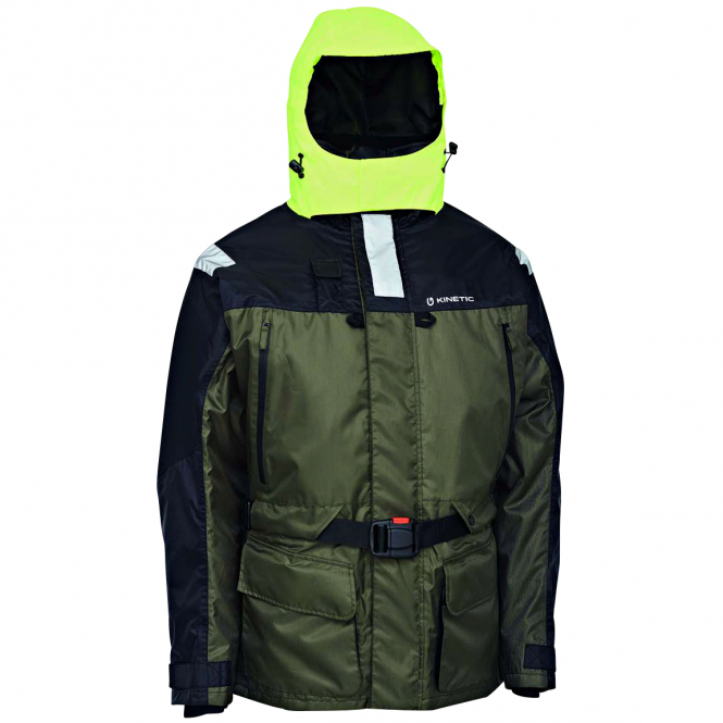 Kinetic Guardian 2-Piece Flotation Suit For Men Men (Olive/Black) 