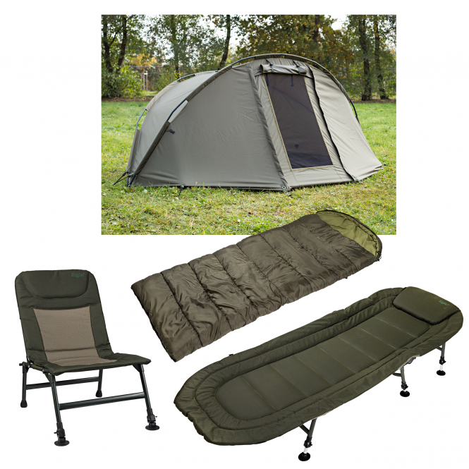 Kogha Tent, Lounger, Chair, Sleeping Bag-Combo Emperor 