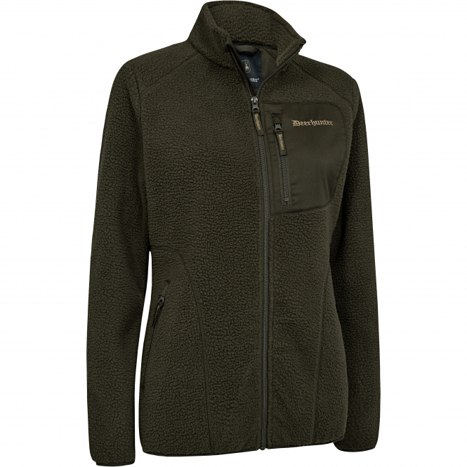 Lady Atlas Fleece Jacket For Women (Forest Green) 