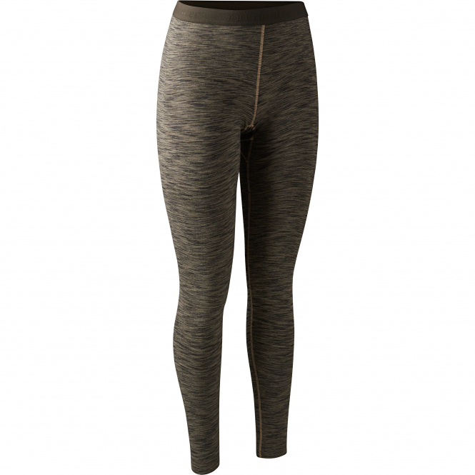 Lady Insulated Leggings For Women (Brown Melange) 