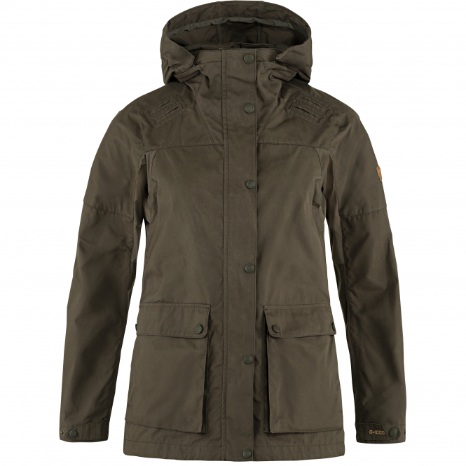 Lappland Forest Hybrid Jacket W Women (Dark Olive) 