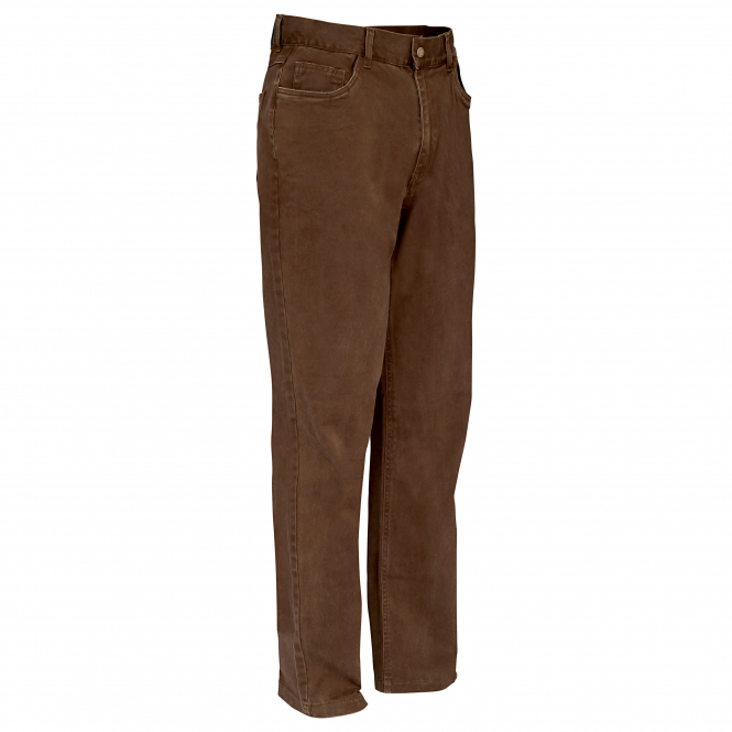 Ligne Verney-Carron Mens Trousers Foxstretch II (brown) at low prices ...