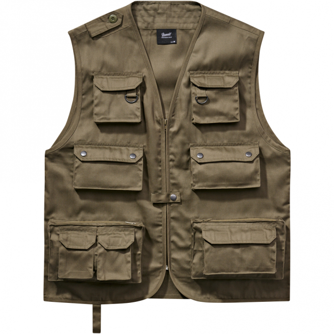 Men Hunting Vest (Olive) 