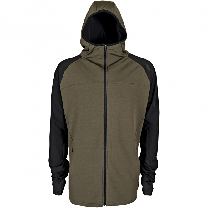 Men's Microfleece Zip–Through Jacket (Olive Summit) 