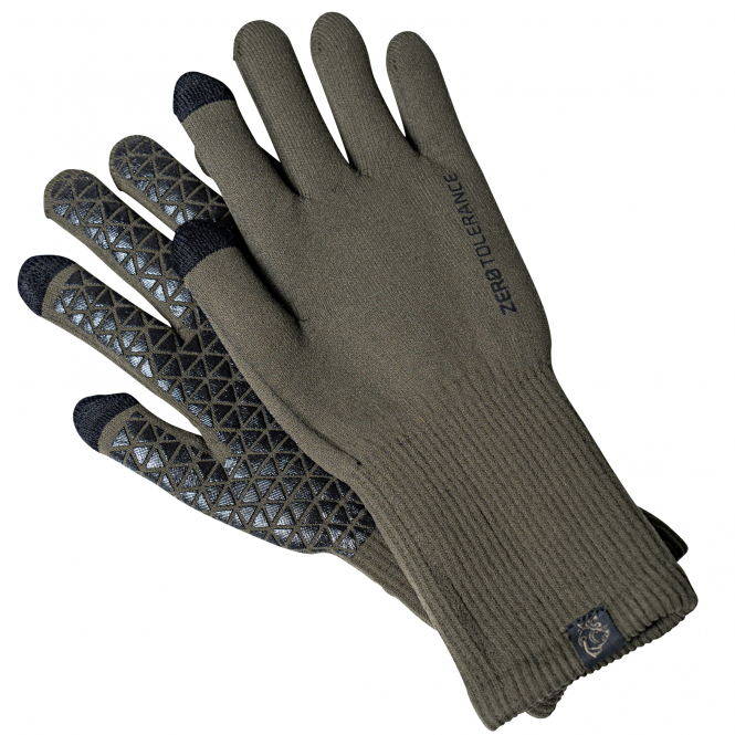 Nash Zero Tolerance Waterproof Gloves Element (Olive/Black) 