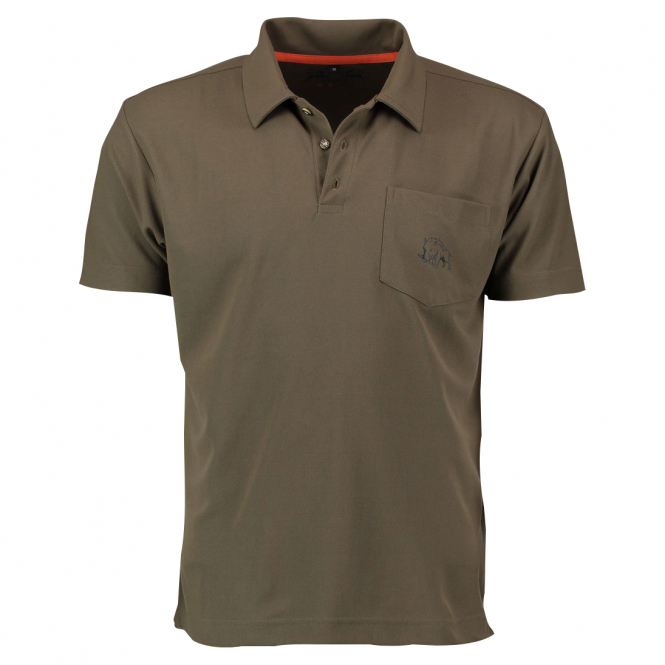 OS Trachten Polo Shirt Wild Boar 