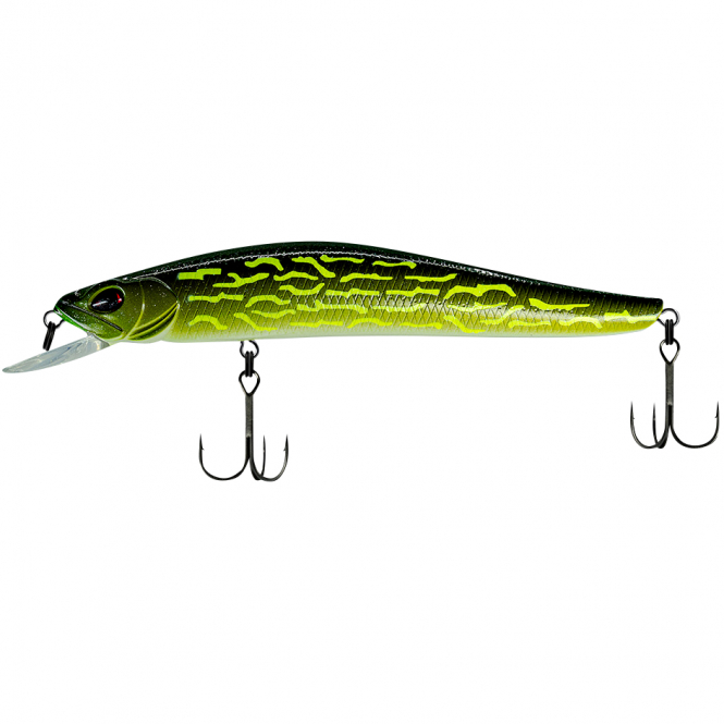 Probaits C4 Minnow - Pike Stream | Acid Lime (Glow) 