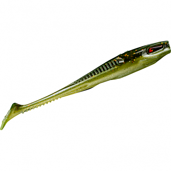 Probaits Holi Shad 5" | Combat Crude (UV) 