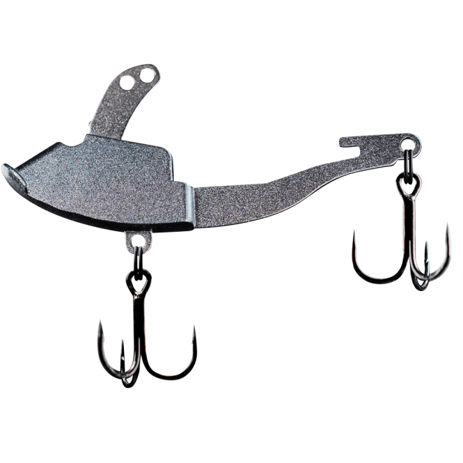 Probaits Rail: SMTX-A VibLure mit VMC Einzelhaken 7237-BN #4 