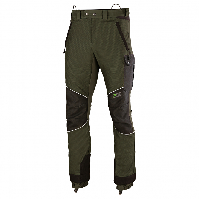 PSS X-treme Work Work Trousers Men, without membrane (Green/Black) 