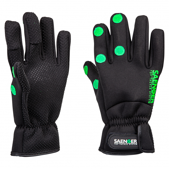 Sänger Power Gripp Thermo Glove Unisex (Black/Green) 