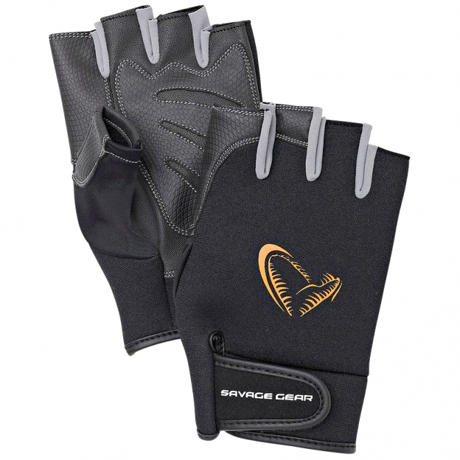 Savage Gear Neoprene Half Finger Gloves 