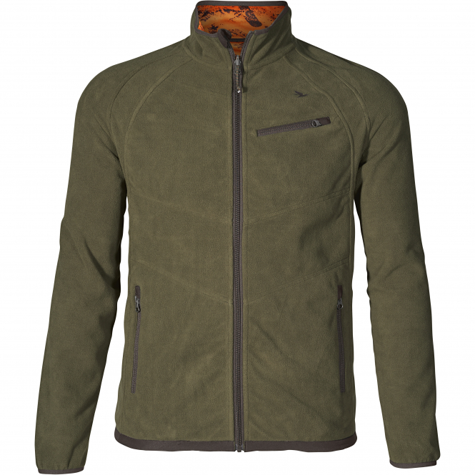 Seeland Vantage Reversible Fleece Jacket Men (Pine Green/InVis Orange Blaze) 