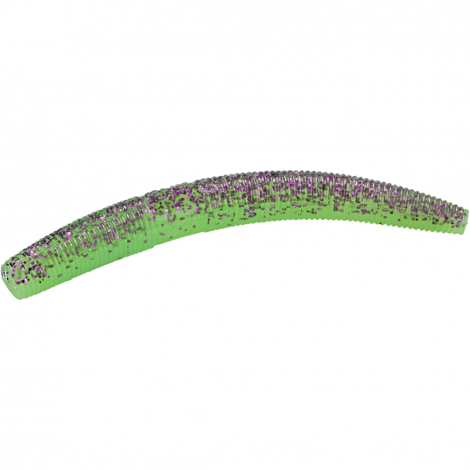Shirasu Ned Rig Sausage (Purple Chartreuse) 