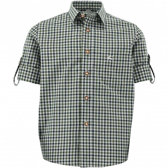 Skimli Shirt 1/1 Sleeve Children (Dark Green) 